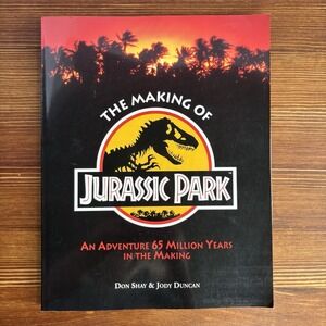 1993 The Making of Jurassic Park First Edition Don Shay Jody Duncan Book
